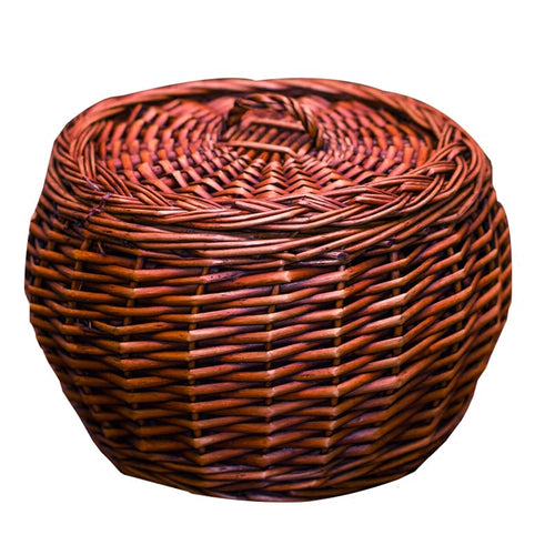 Woven Rattan Storage Basket