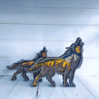 Carved Boxwood Animal Sculpture