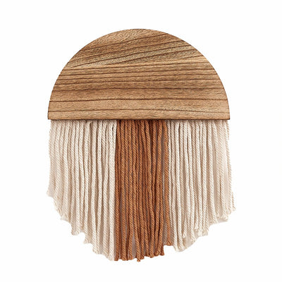 Arch Wood & Cotton Tapestry