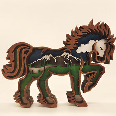 Carved Boxwood Animal Sculpture