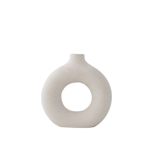 Speckled Earth Ceramic Vase