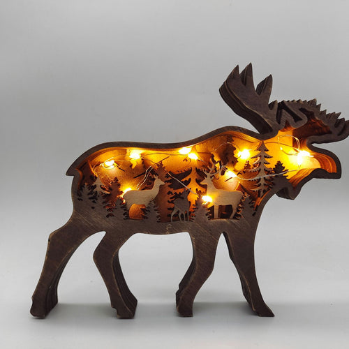 Carved Boxwood Animal Sculpture