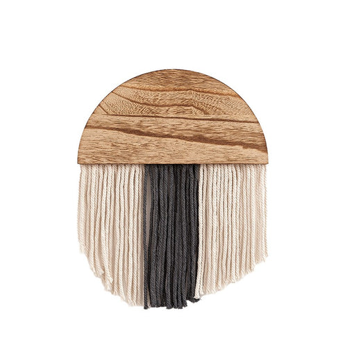Arch Wood & Cotton Tapestry