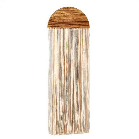 Arch Wood & Cotton Tapestry