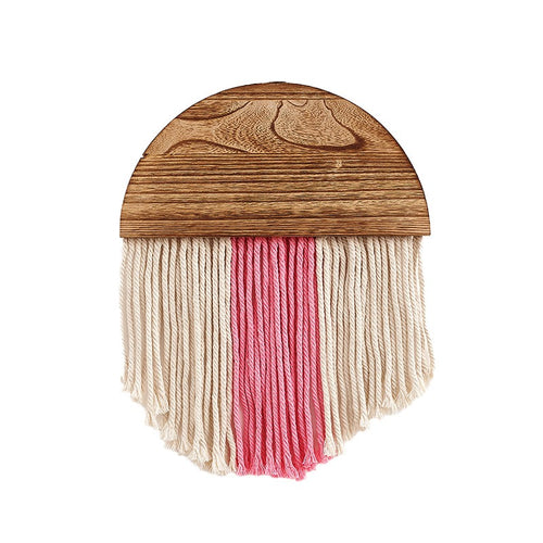 Arch Wood & Cotton Tapestry