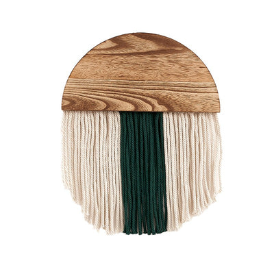 Arch Wood & Cotton Tapestry