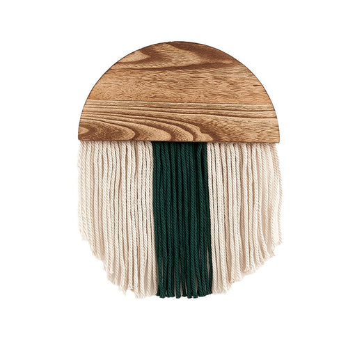 Arch Wood & Cotton Tapestry