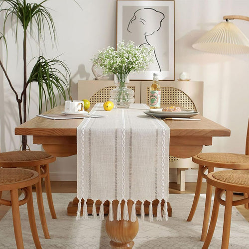 Cotton & Linen Table Runner