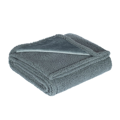 Plush Sherpa Fleece Throw