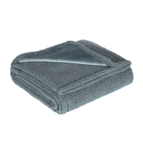 Plush Sherpa Fleece Throw