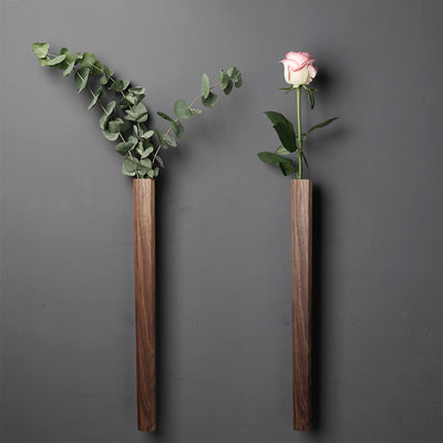 Pinewood Wall Hanging Vase