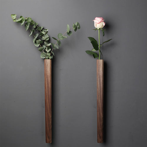 Pinewood Wall Hanging Vase