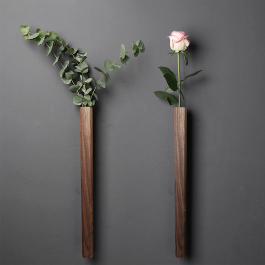 Pinewood Wall Hanging Vase