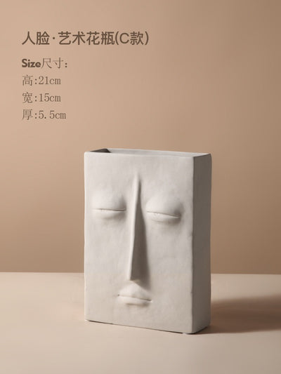 Stoneface Ceramic Vase