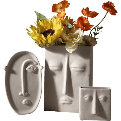 Stoneface Ceramic Vase