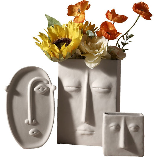 Stoneface Ceramic Vase