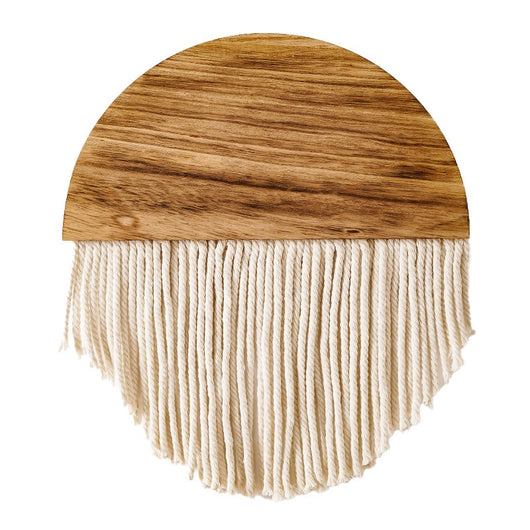 Arch Wood & Cotton Tapestry