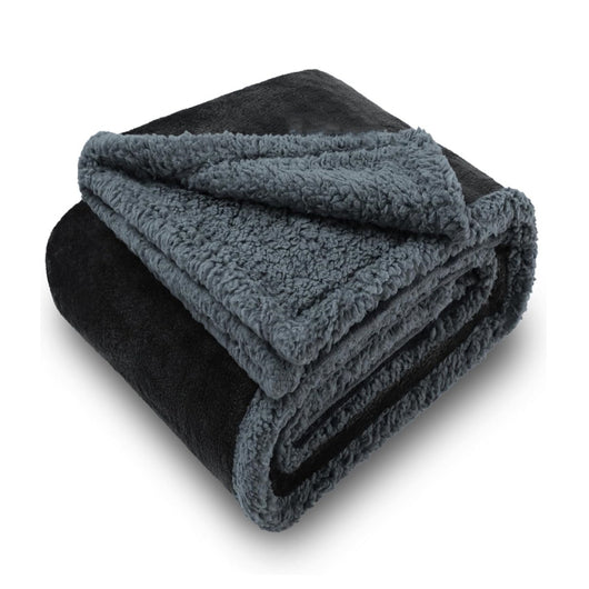 Plush Sherpa Fleece Throw