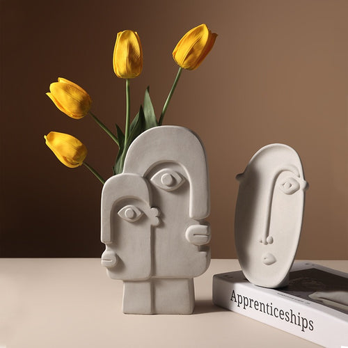 Stoneface Ceramic Vase
