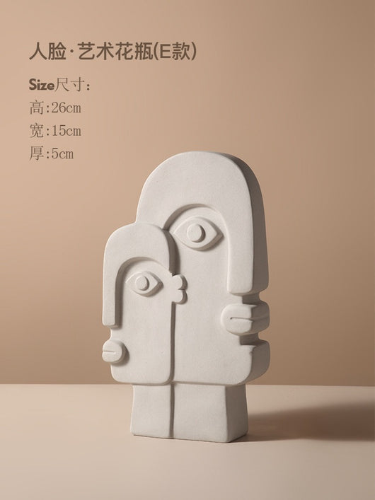 Stoneface Ceramic Vase